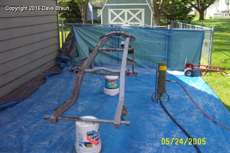 MGTD15470/Stripped to the Chassis/Sandblast Chassis